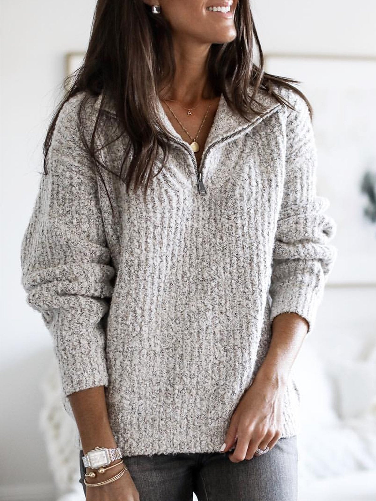 Alethea | Trendy and Elegant winter Pullover