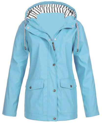 Women’s Waterproof and Windproof Hooded Jacket