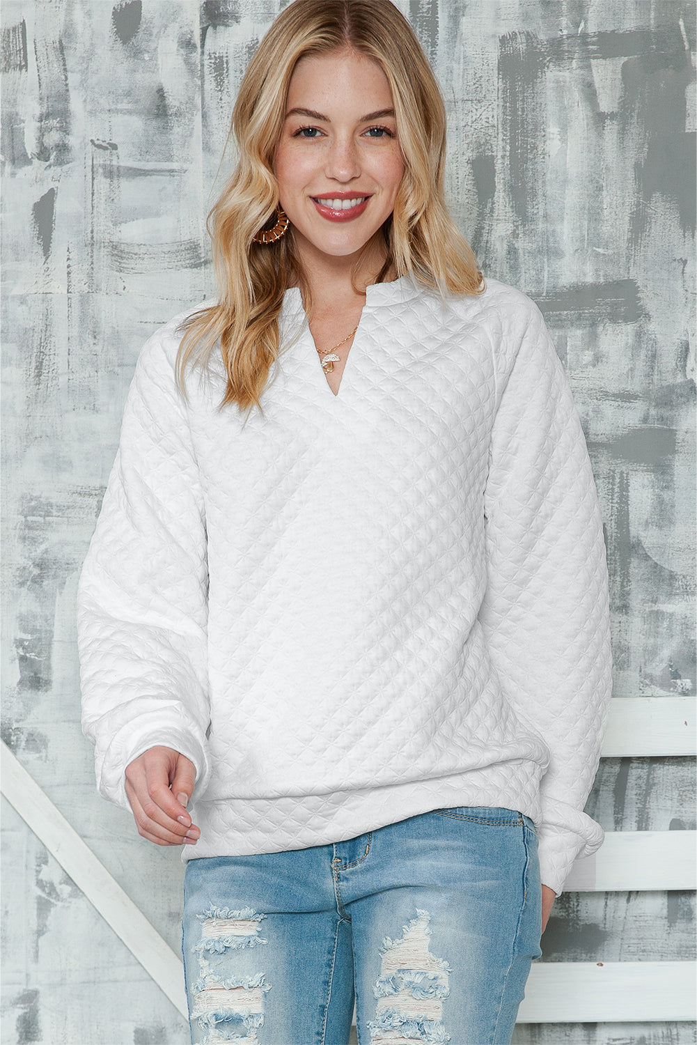 Imogene | Fashionable and Effortless winter Top