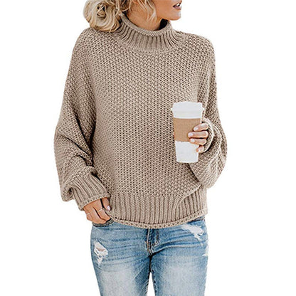 Rovie® | Thick jumper with a high neckline